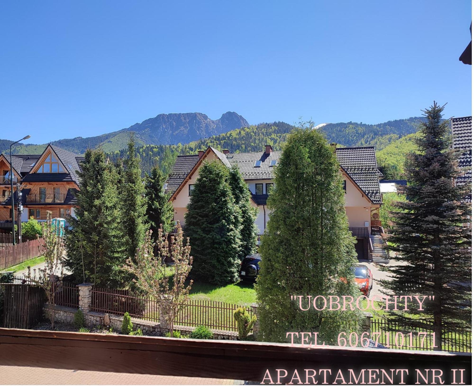 U Obrochty Lägenhet Zakopane Exteriör bild
